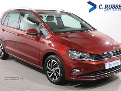 Used VW Golf Sportsvan Match 2019 Red MPV