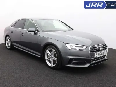 Używany Audi A4 S-Line 190 KM (139 kW) 2016 Szary Sedan/Limuzyna