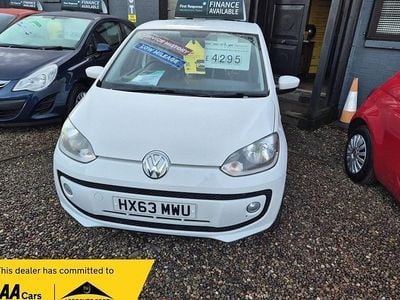 White Used 2013 VW up! high up! Hatchback | £4,295 (Fair price)