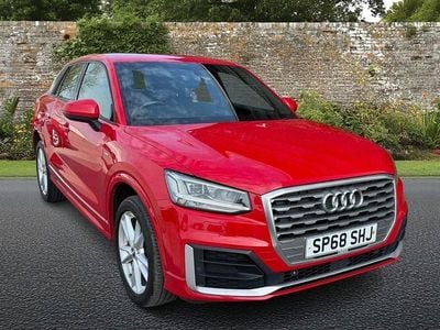 Used Audi Q2 S-Line 116 HP (85 kW) 2018 Red SUV