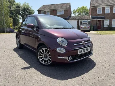 Used Fiat 500 Star 70 HP (51 kW) 2020 Red Hatchback