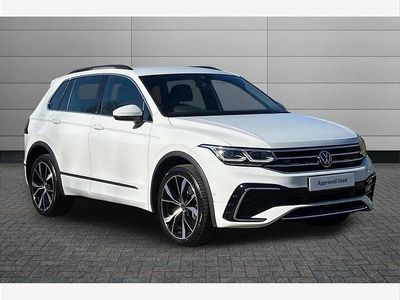 Used VW Tiguan R-line 245 HP (180 kW) 2023 White SUV