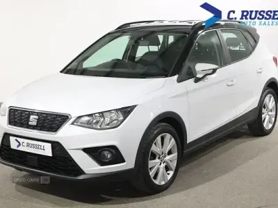 Used Seat Arona SE 95 HP (69 kW) 2019 White SUV