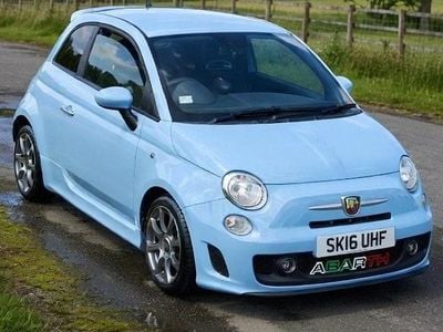 Used Abarth 595 140 HP (102 kW) 2016 Blue Hatchback