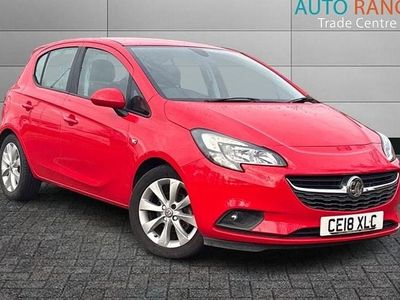 Used Vauxhall Corsa 75 HP (55 kW) 2018 Red Hatchback