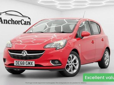Used Vauxhall Corsa SRi 101 HP (74 kW) 2018 Red Hatchback