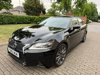 Used Lexus GS450H Sport Line 2012 Black Sedan