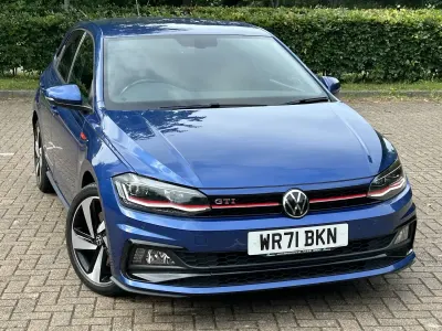 Used VW Polo GTI 207 HP (152 kW) 2020 Blue Hatchback