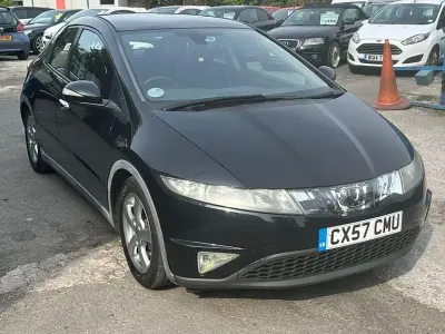 Used Honda Civic EX 140 HP (102 kW) 2007 Black Hatchback