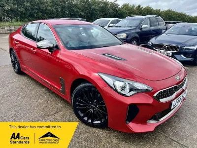Used Kia Stinger GT-Line 200 HP (147 kW) 2018 Red Hatchback