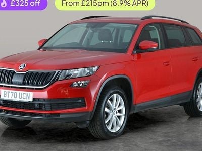 Used Skoda Kodiaq SE 150 HP (110 kW) 2019 Red SUV