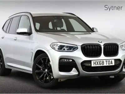 Used BMW X3 M Sport 187 HP (137 kW) 2018 Silver SUV