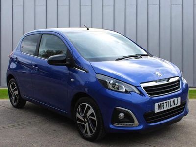 used Peugeot 108 1.0 ALLURE EURO 6 (S/S) 5DR PETROL FROM 2021 FROM YEOVIL (BA20 2HP) | SPOTICAR