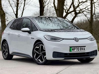 Used VW ID.3 Pro 150 kW (204 HP) 2020 White Hatchback