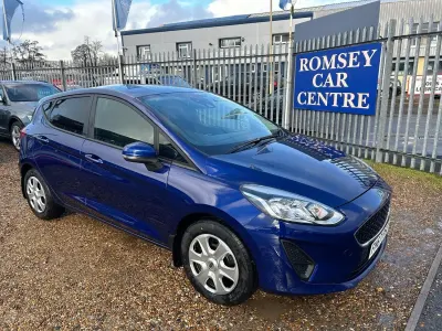 Używany Ford Fiesta Style 85 KM (62 kW) 2018 Niebieski Hatchback