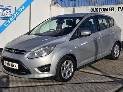 Second-hand Ford C-MAX Zetec 115 CP (84 kW) 2015 Argintiu Monovolum