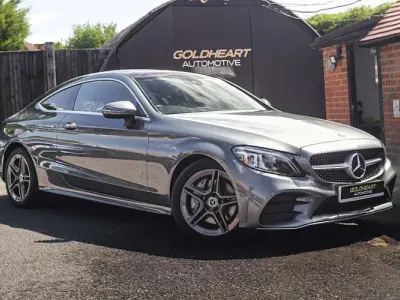 Used Mercedes C300 AMG Line Premium Plus 258 HP (189 kW) 2019 Grey Coupe