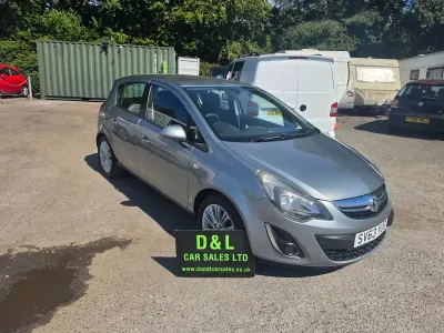 Used Vauxhall Corsa 2013 Silver Hatchback