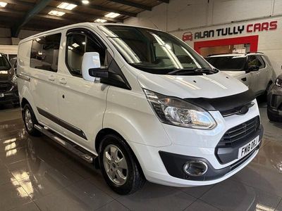 White Used 2018 Ford Transit Custom Limited Van | £17,995 (Expensive)