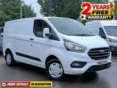 Used Ford Transit Custom Trend 130 HP (95 kW) 2020 White Van