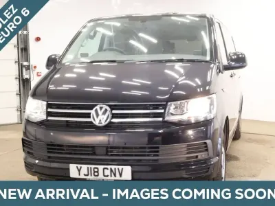 Used VW T6 SE 150 HP (110 kW) 2018 Black Van