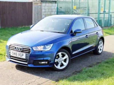 Used Audi A1 Sportback Sport 2016 Blue Hatchback