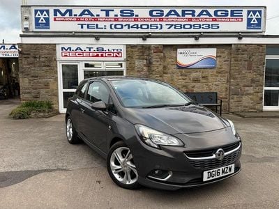 Used Vauxhall Corsa SRi 100 HP (73 kW) 2016 Grey Hatchback