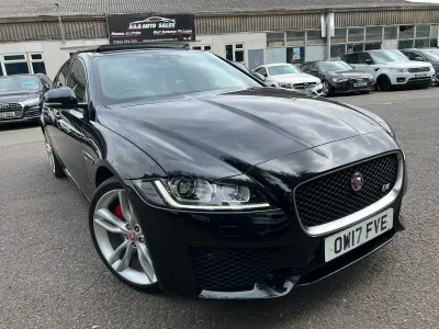 Used Jaguar XF S 300 HP (220 kW) 2017 Black Sedan
