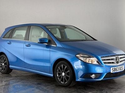 Used Mercedes B180 SE 122 HP (89 kW) 2013 Blue MPV