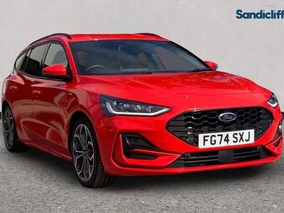 Red Used 2024 Ford Focus ST-Line X Estate | £20,811 (A bit pricey)