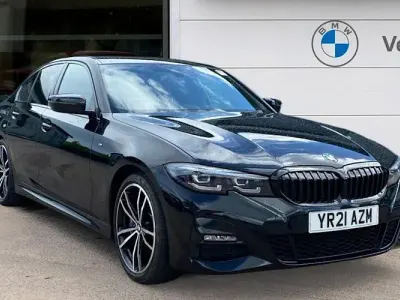 Used BMW 320 M Sport 184 HP (135 kW) 2021 Black Sedan