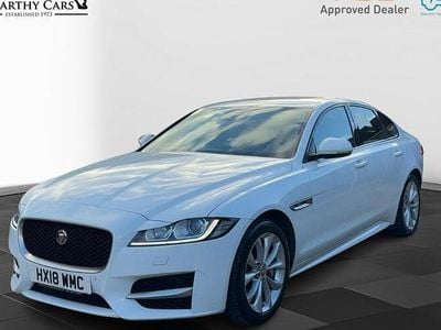 White Used 2018 Jaguar XF R-Sport Sedan | £12,995 (Fair price)