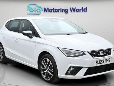 Begagnad Seat Ibiza XCELLENCE Lux 110 HK (80 kW) 2023 Vit Halvkombi