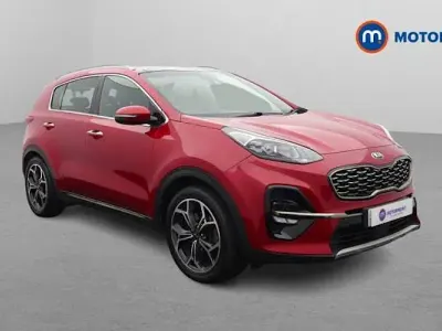 Używany Kia Sportage GT-Line S 136 KM (100 kW) 2020 Czerwony SUV