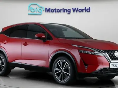 Used Nissan Qashqai Tekna 158 HP (116 kW) 2022 Red SUV