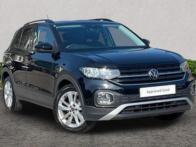 Used VW T-Cross Active 110 HP (80 kW) 2022 Black SUV