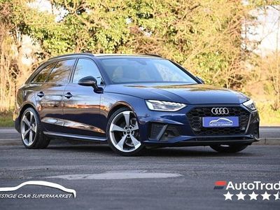 Blue Used 2020 Audi A4 Black Edition Estate | £17,899 (Fair price)