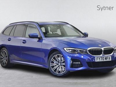 Used BMW 330e M Sport 288 HP (211 kW) 2020 Blue Estate