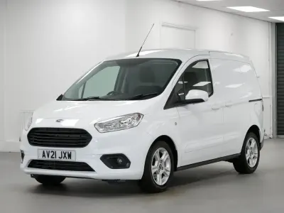 Used Ford Transit Courier Limited 100 HP (73 kW) 2021 White Van