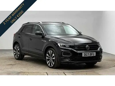 Usado VW T-Roc R-line 150 HP (110 kW) 2021 Preto SUV