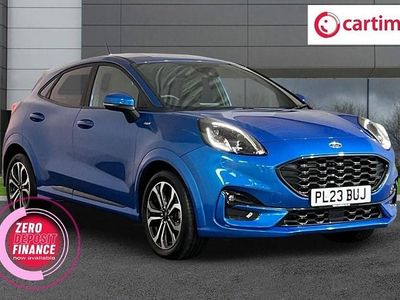 Blue Used 2023 Ford Puma ST-Line Hatchback | £14,609 (Good price)