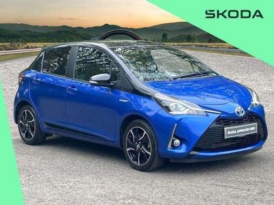 used Toyota Yaris Hybrid 1.5 Hybrid Blue Bi-Tone 5Dr Cvt