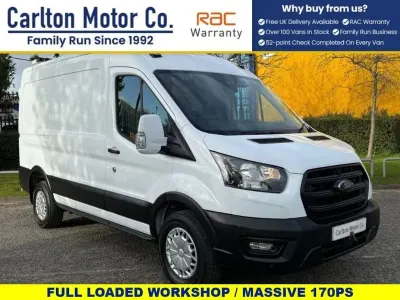 Używany Ford Transit S 170 KM (125 kW) 2020 Biały Van
