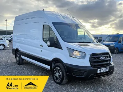 Used Ford Transit 130 HP (95 kW) 2020 White Van