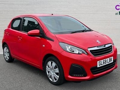 Used Peugeot 108 Active 72 HP (52 kW) 2018 Red