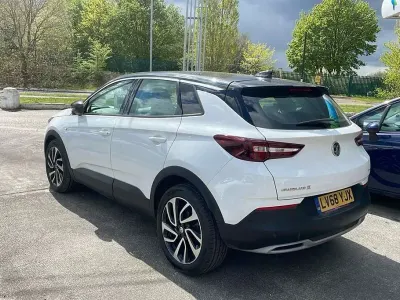 Used Vauxhall Grandland X Elite 130 HP (95 kW) 2019 White SUV