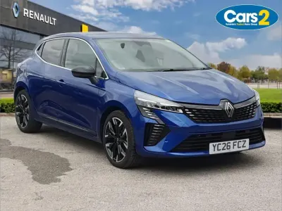 New Renault Clio Techno 143 HP (105 kW) 2026 Iron blue  Hatchback