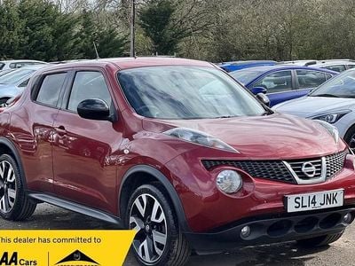 Used Nissan Juke N-TEC 110 HP (80 kW) 2014 Red SUV