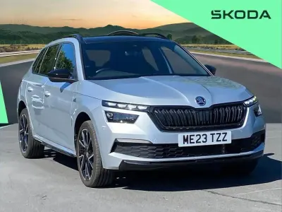 Used Skoda Kamiq Monte Carlo 150 HP (110 kW) 2023 Silver SUV
