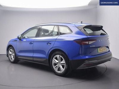 Used Skoda Enyaq iV ecoSuite 131 kW (179 HP) 2021 Blue SUV
